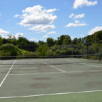 tennis court on utias campus