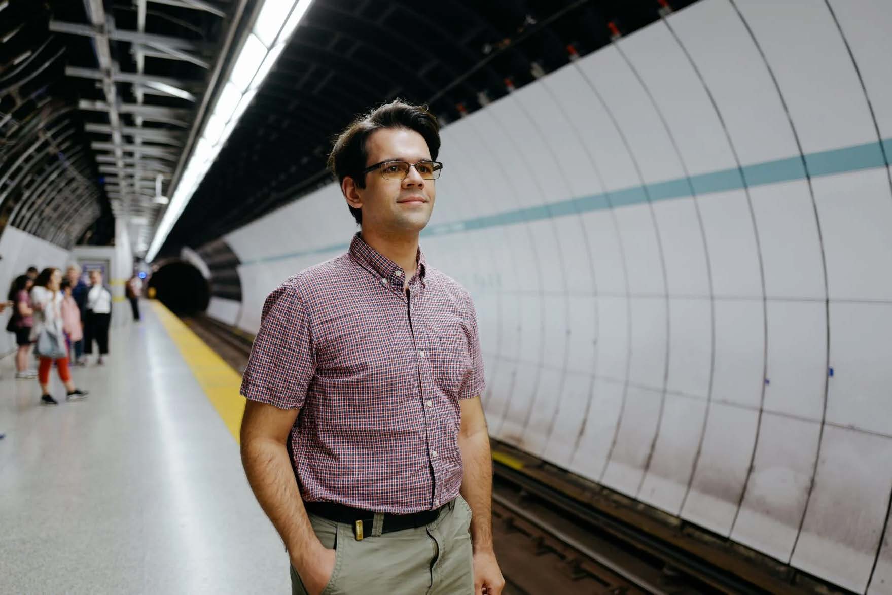 Aerospace PhD Student Tackles Transit - Andrew